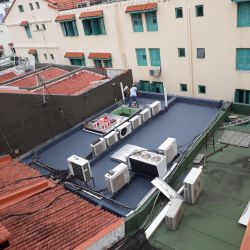 Waterproofing of R.C Flat Roof